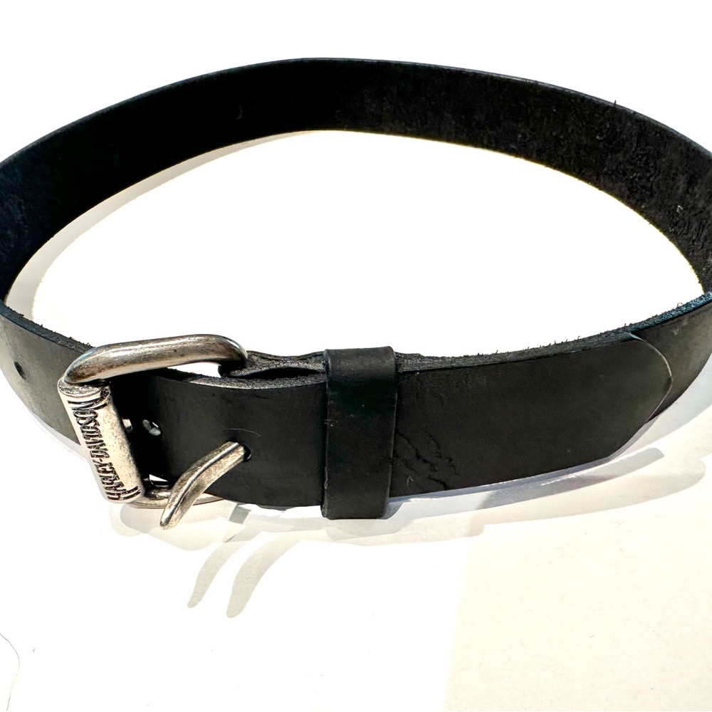 Harley-Davidson Black Leather Belt